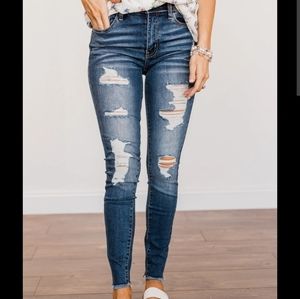 Nature Denim Tessa Wash Skinny Jeans